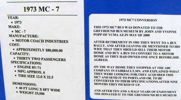 Hibbing Panel 1973 MCI MC-7